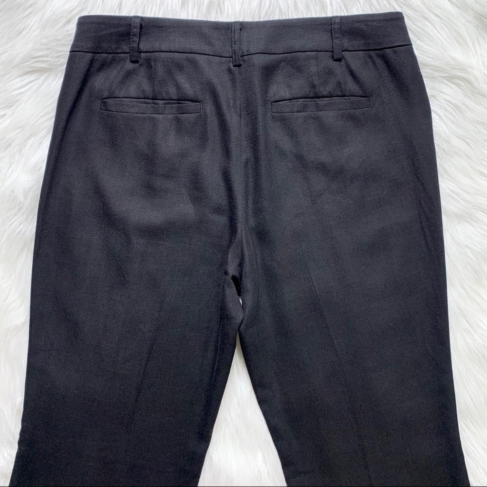SOLD-Anthropologie Black Bootcut Trouser Pants - Picture 6 of 11